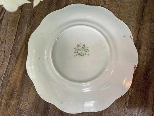 Antique Pepperell Massachusetts Limoges Porcelain Plate at Duckwells