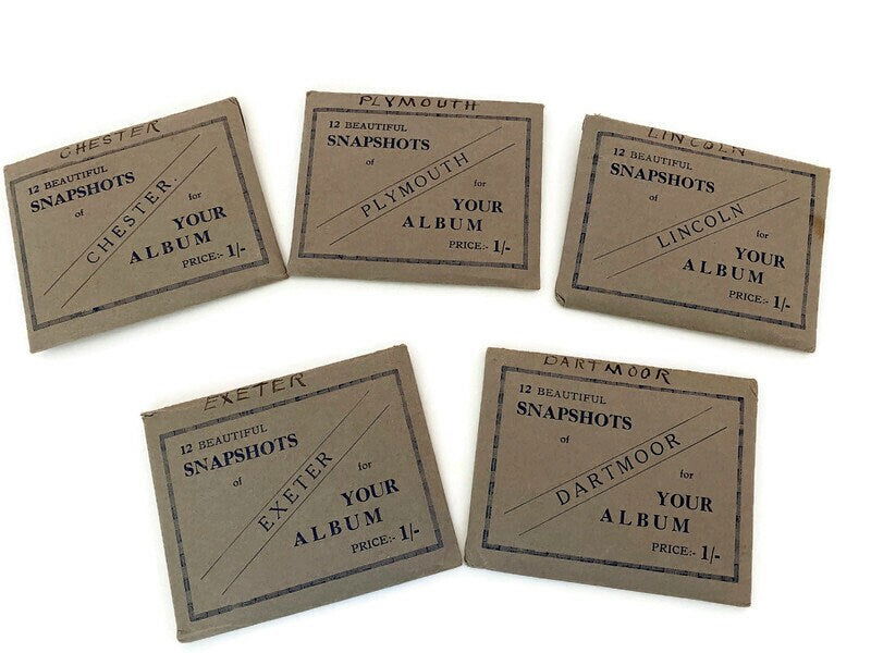 Antique Photo Miniatures English Towns - Duckwells