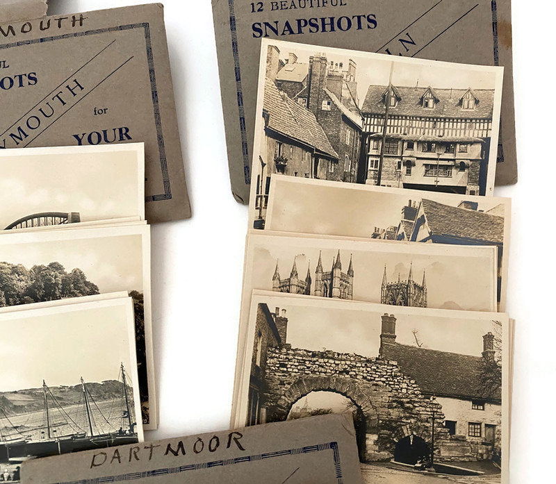 Antique Photo Miniatures English Towns - Duckwells
