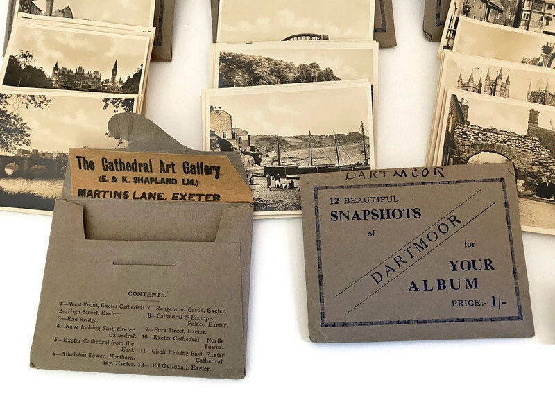Antique Photo Miniatures English Towns - Duckwells