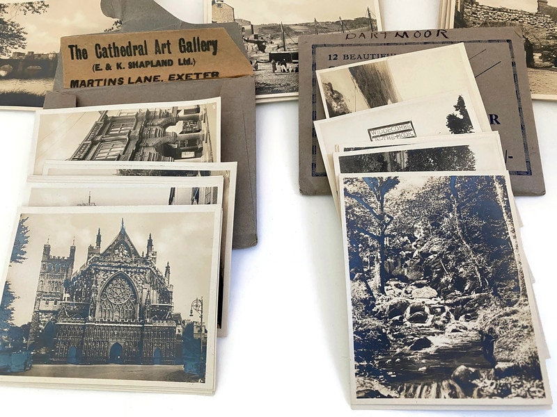 Antique Photo Miniatures English Towns - Duckwells