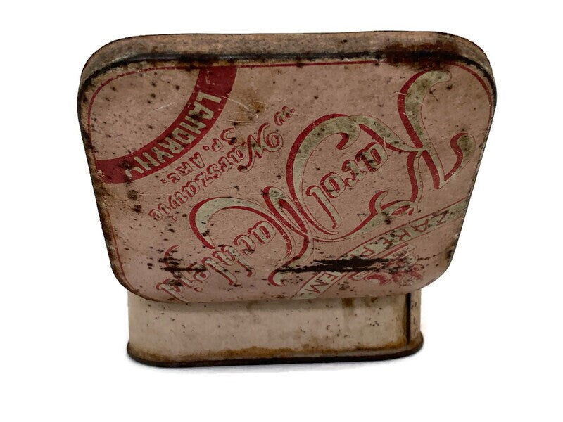 Antique Polish Candy Tin Karol Machlejd Warsaw - Duckwells