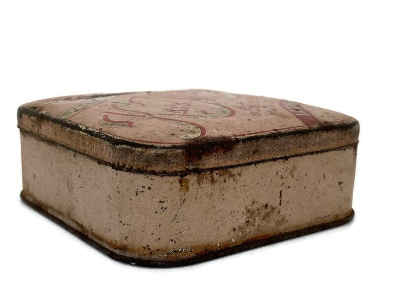 Antique Polish Candy Tin Karol Machlejd Warsaw - Duckwells