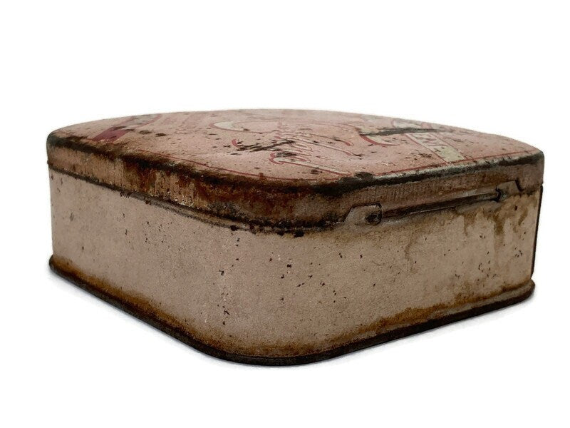Antique Polish Candy Tin Karol Machlejd Warsaw - Duckwells