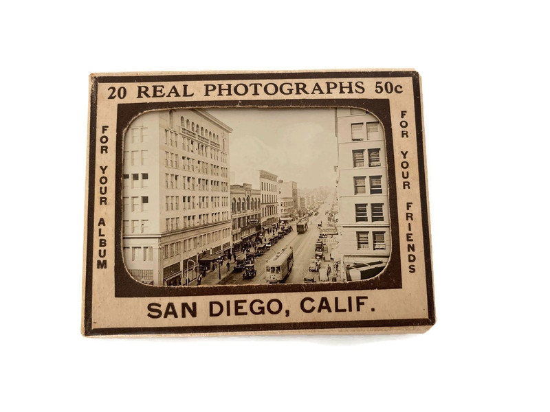 Antique San Diego California Photo Miniatures 20 Photos at Duckwells