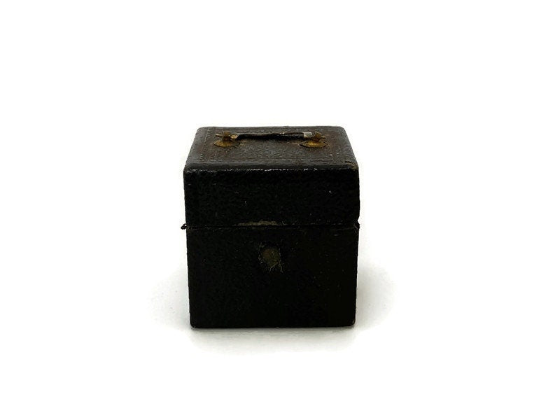 Antique Travel Inkwell in a Miniature Travel Case - Duckwells