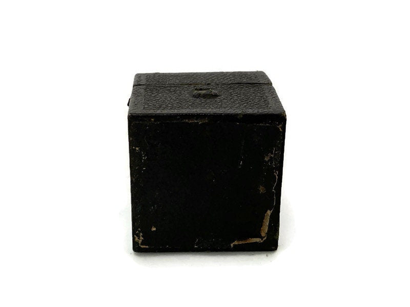 Antique Travel Inkwell in a Miniature Travel Case - Duckwells