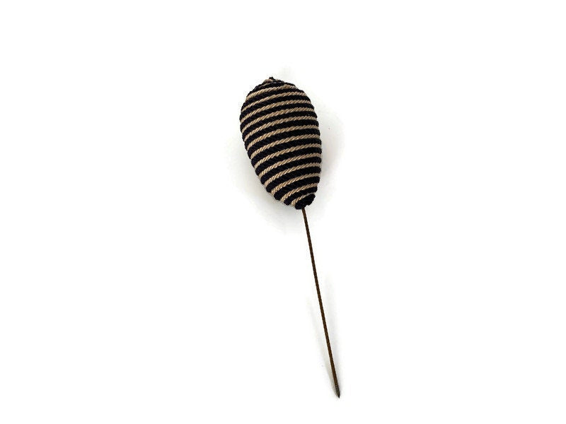 Antique Victorian Corded Hatpin at Duckwells