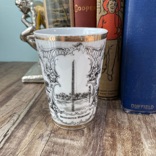 Antique Washington DC Souvenir Porcelain Cup at Duckwells