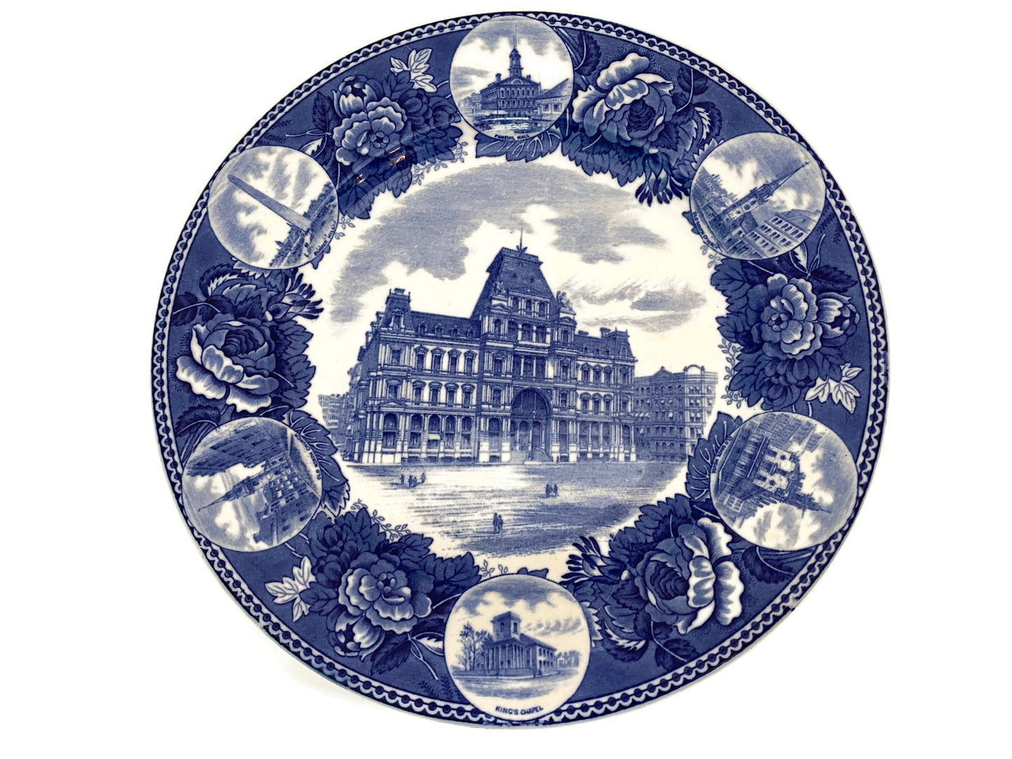 Antique Wedgwood Post Office Souvenir Plate - Duckwells