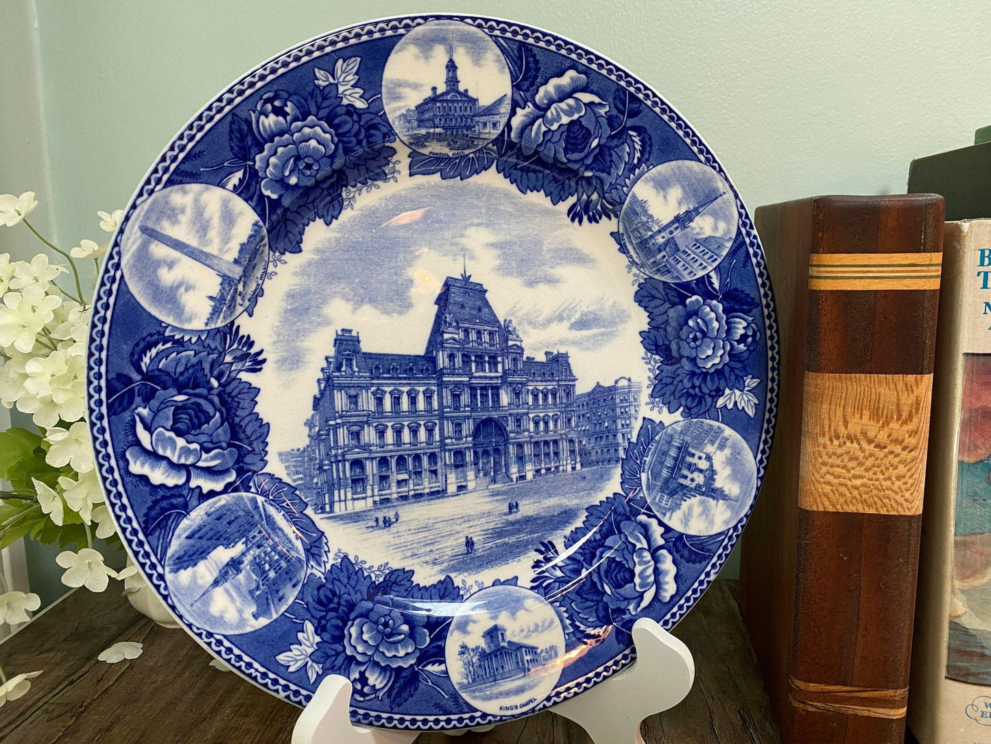 Antique Wedgwood Post Office Souvenir Plate - Duckwells