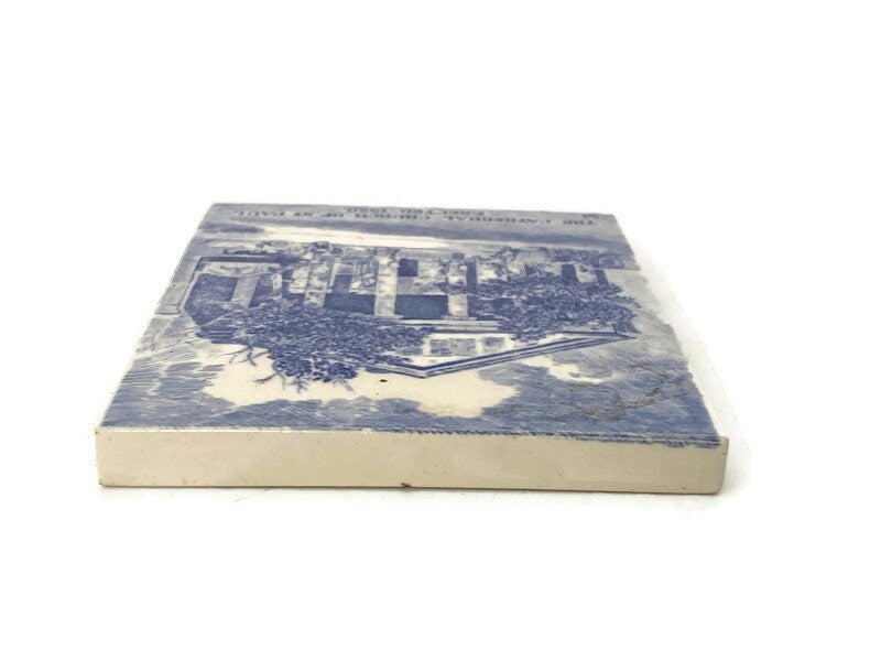 Antique Wedgwood Tile - The Cathedral Church of St. Paul - Duckwells