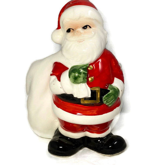 Lefton Christmas Santa Claus Planter at Duckwells