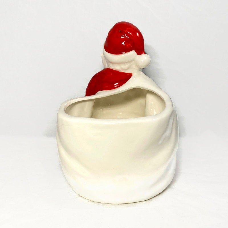 Lefton Christmas Santa Claus Planter at Duckwells
