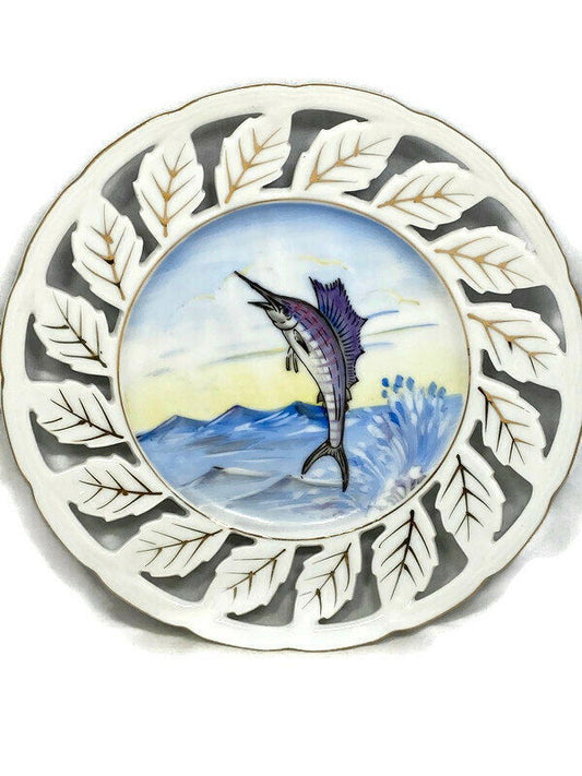 Mid Century Marlin Wall Plate at Duckwells