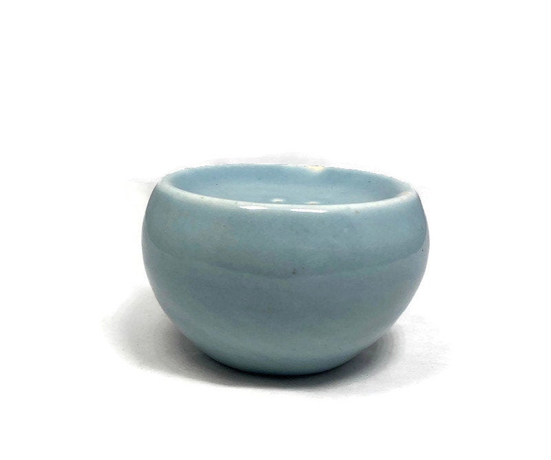Mid Century Modern Russel Wright Shaker Blue Iroquois Casual China - Duckwells