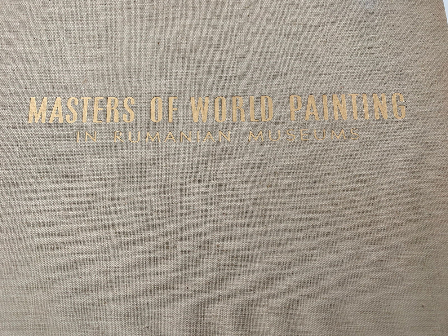 Midcentury Art Book Masters of World Painting in Rumanian Museums - Duckwells