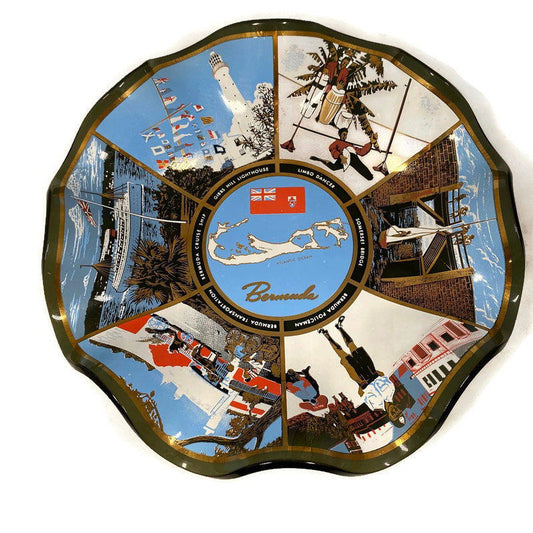 Midcentury Bermuda Souvenir Dish at Duckwells