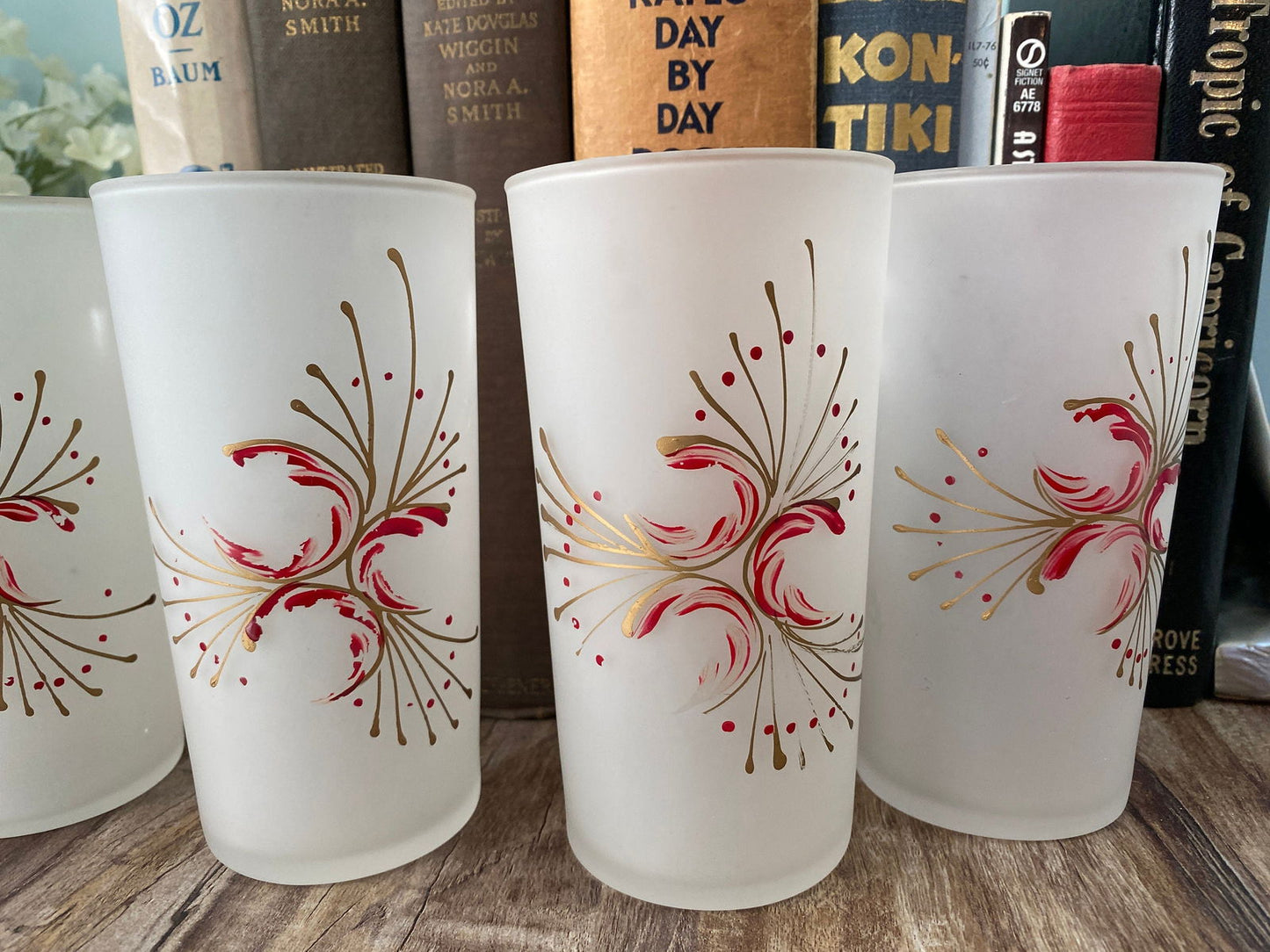 Midcentury Christmas Cocktail Glassware - Duckwells