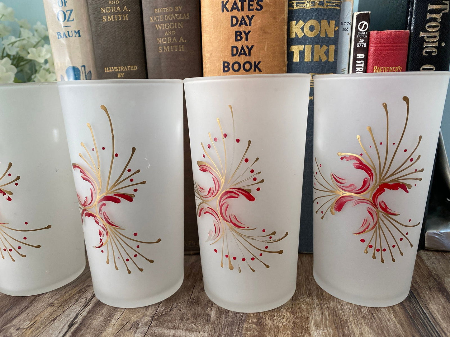 Midcentury Christmas Cocktail Glassware - Duckwells