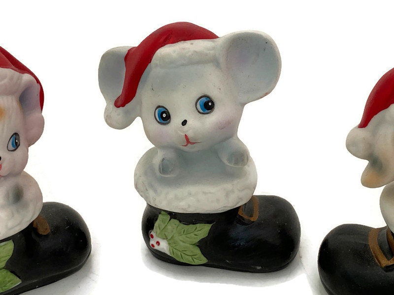 Midcentury Christmas Figurines at Duckwells