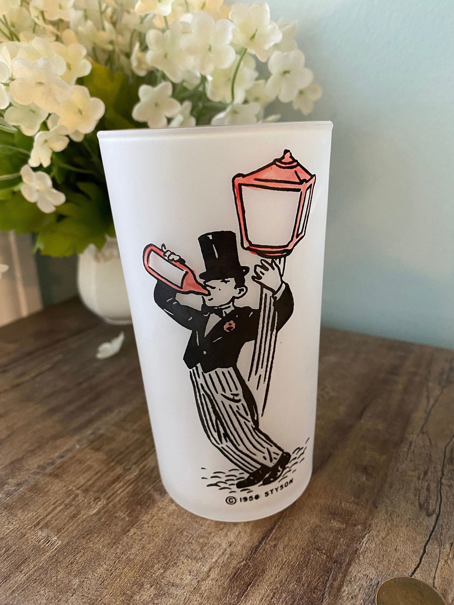 Midcentury Drinking Glass 1950 Styson - Duckwells