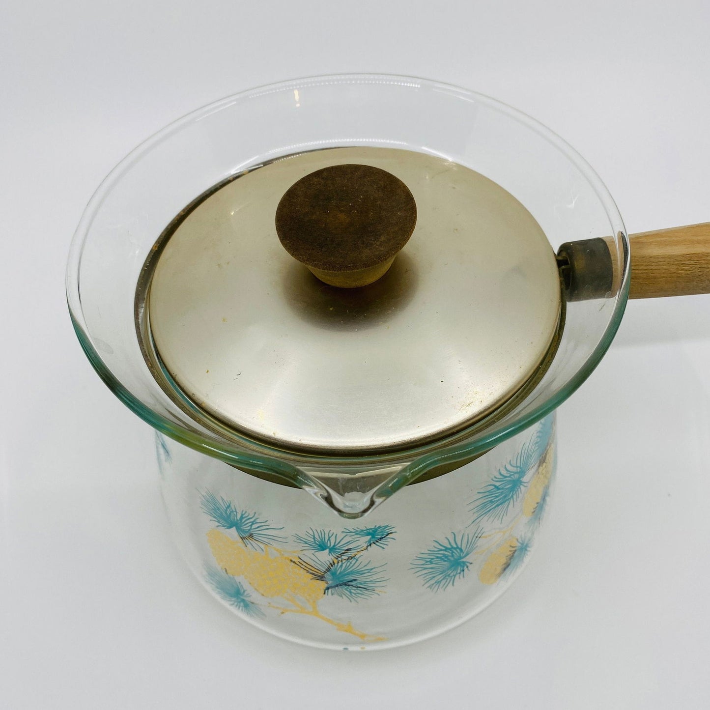 Midcentury Glass Pot by Douglas Flameproof - Duckwells