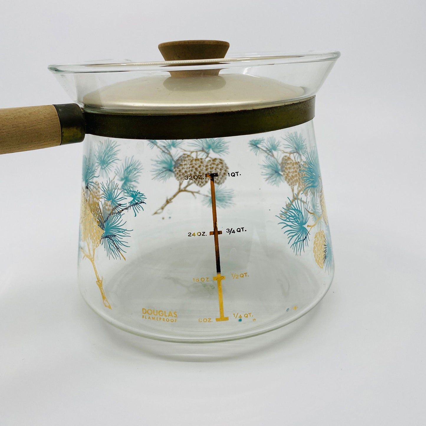 Midcentury Glass Pot by Douglas Flameproof - Duckwells