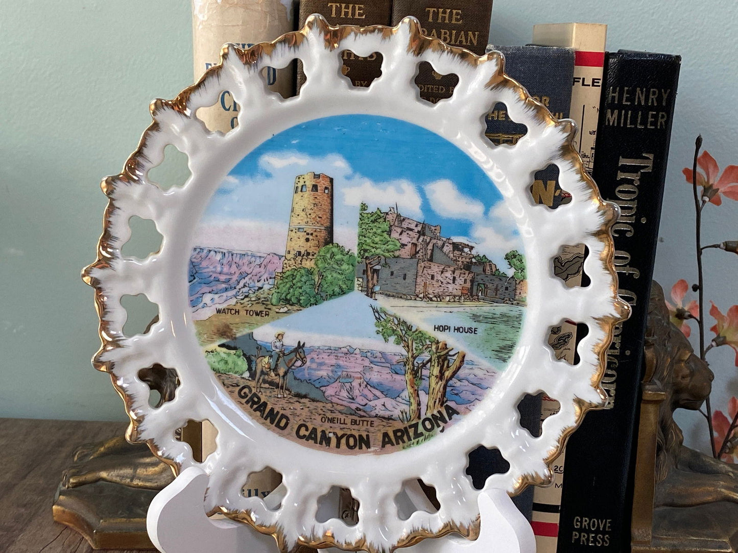 Midcentury Grand Canyon Souvenir Plate - Duckwells