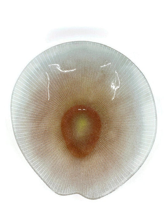 Midcentury Maurice Heaton Art Glass Dish at Duckwells