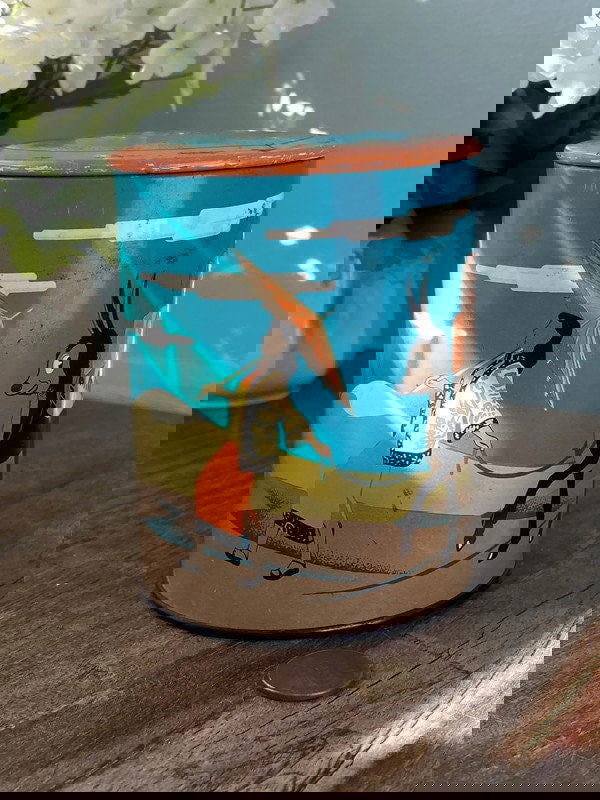 Midcentury Ming Tea Can - Duckwells