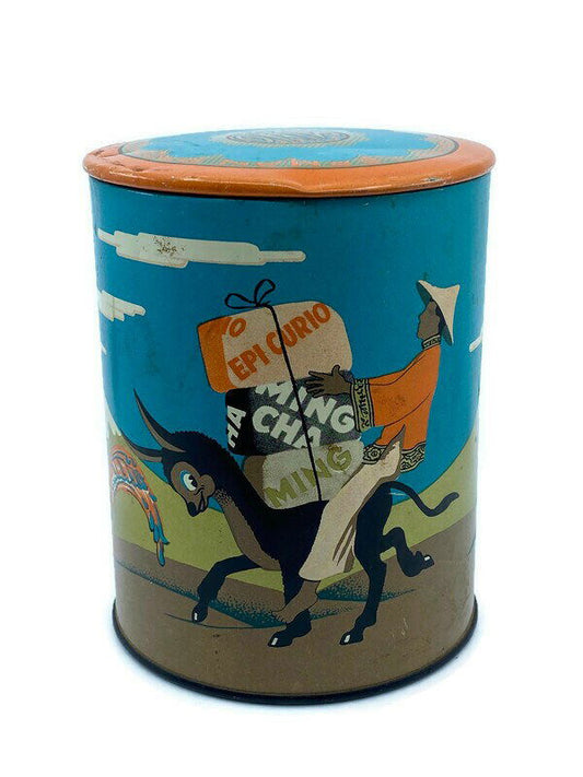 Midcentury Ming Tea Can at Duckwells