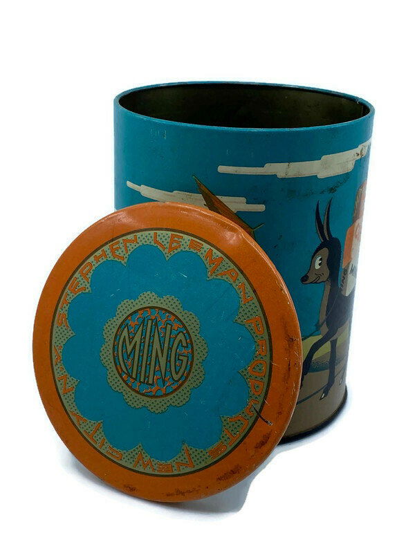 Midcentury Ming Tea Can - Duckwells