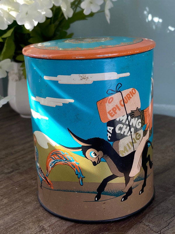Midcentury Ming Tea Can - Duckwells