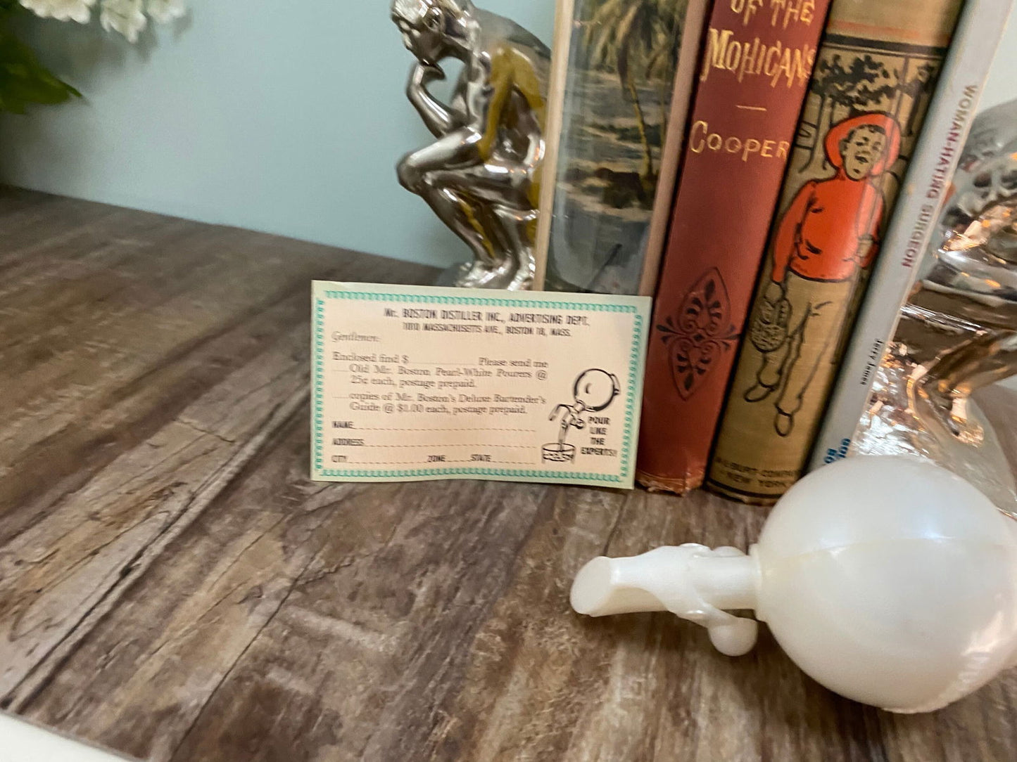 Midcentury Old Mr. Boston Pourer - Duckwells