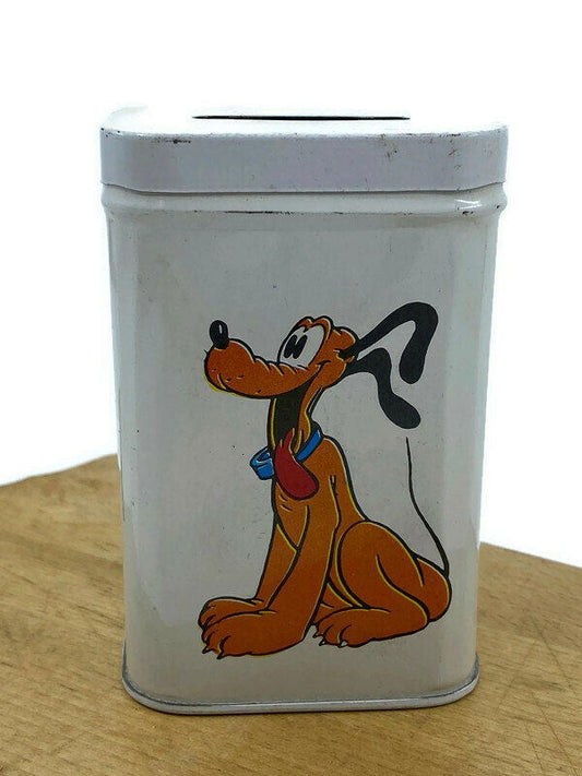 Midcentury Porky Pig and Pluto Coin Bank at Duckwells