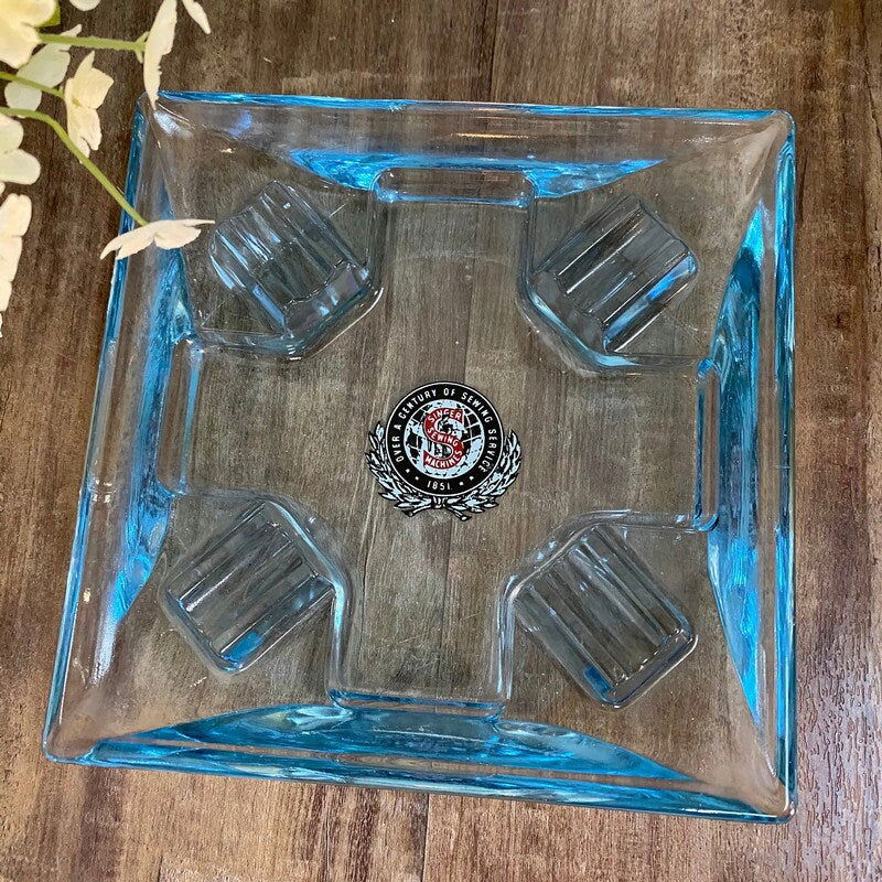 Midcentury Singer Sewing Machine Anniversary Ashtray at Duckwells