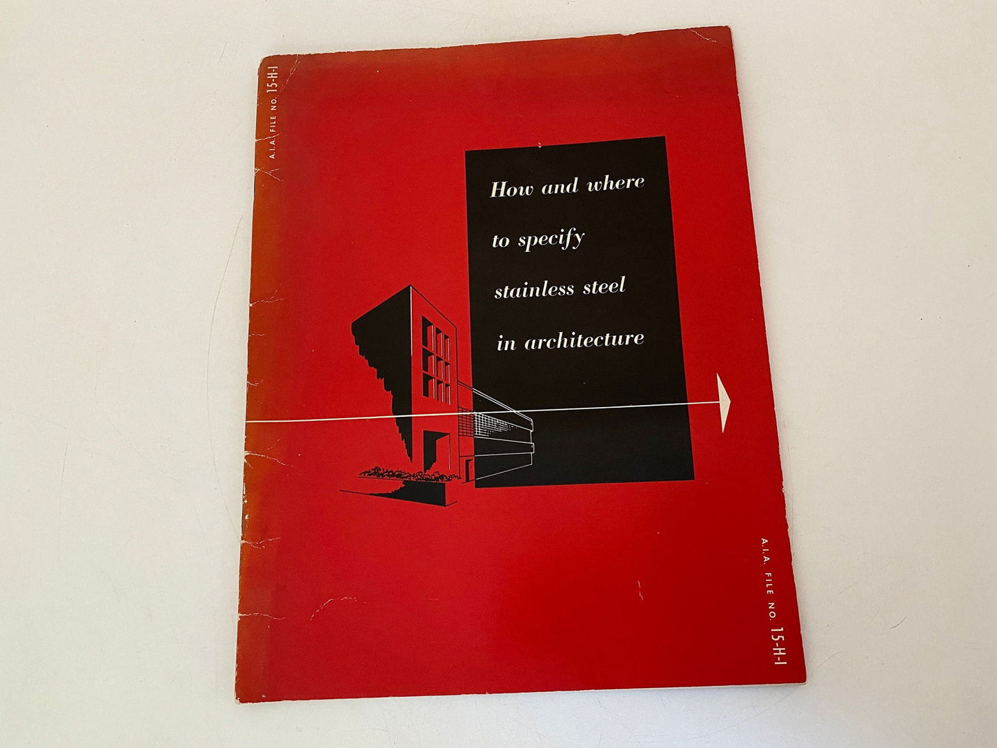 Midcentury Stainless Steel Pamphlet at Duckwells
