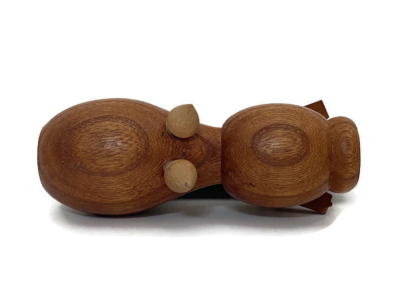 Midcentury Wood Pig Clothes Brush at Duckwells