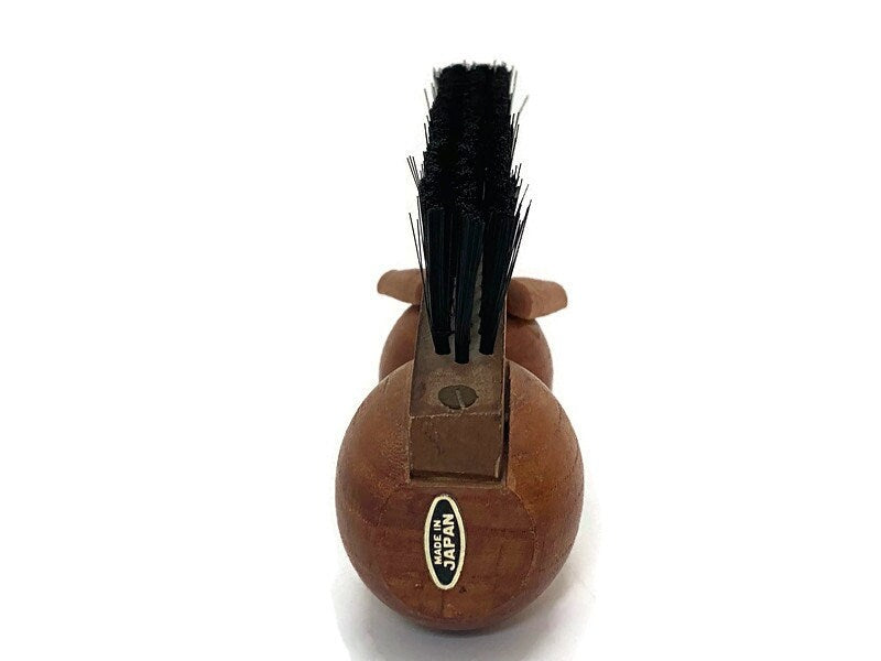 Midcentury Wood Pig Clothes Brush at Duckwells