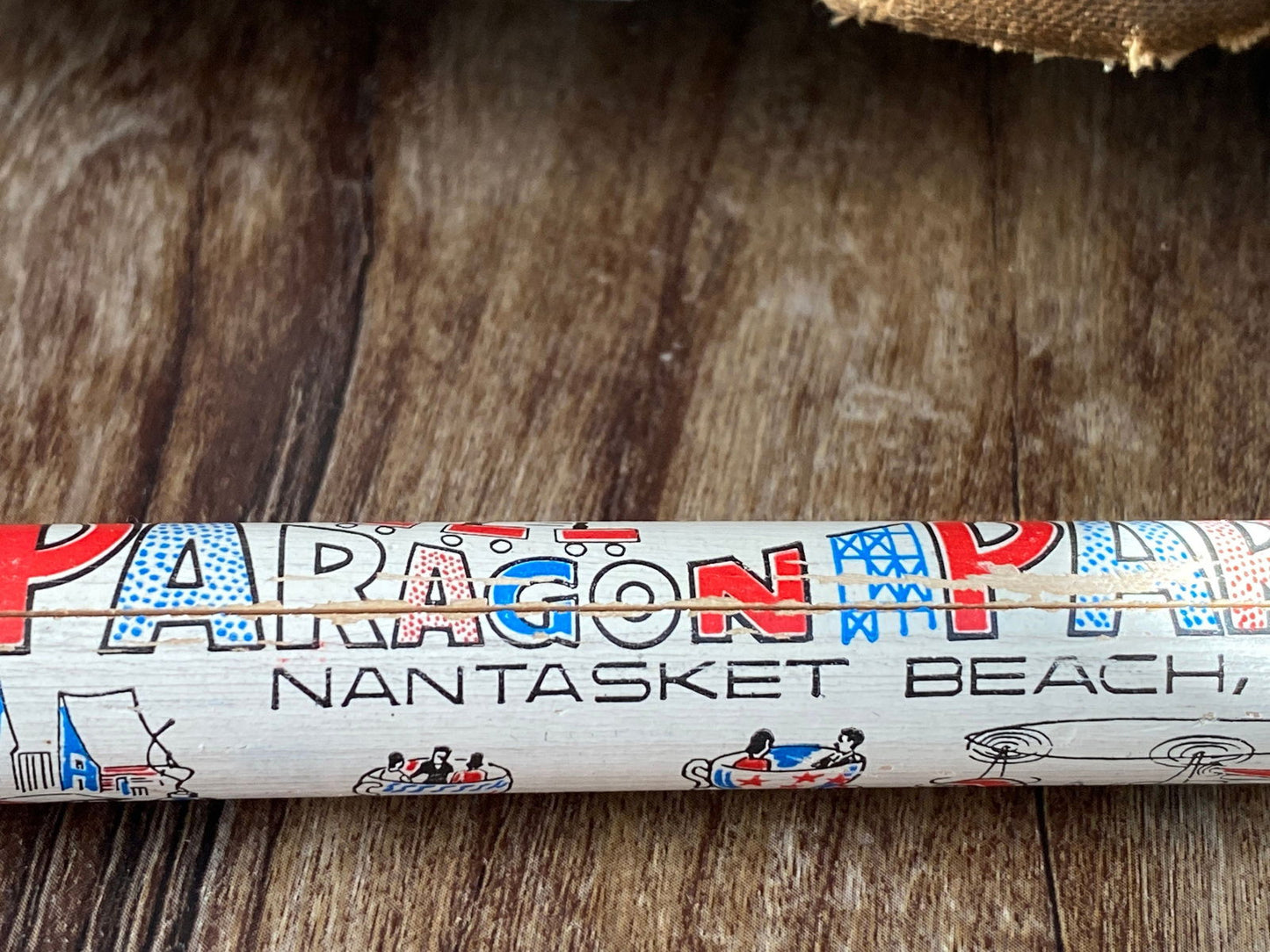Paragon Park Nantasket Beach Souvenir Jumbo Pencil - Duckwells