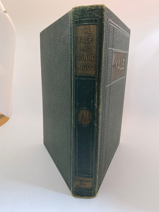 Vintage 1929 Yale Products Catalog at Duckwells