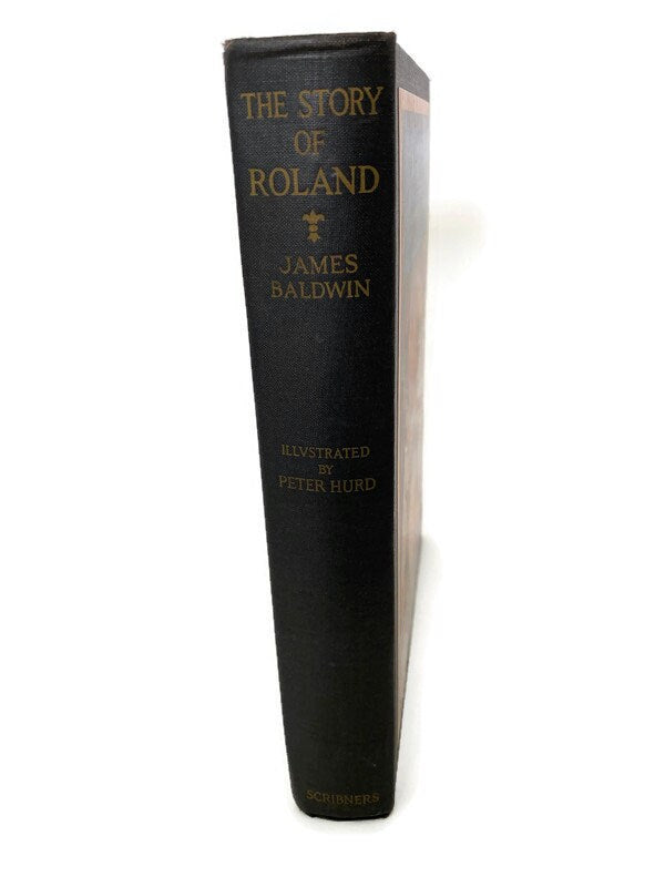 Vintage 1930 Book The Story of Roland by James Baldwin at Duckwells