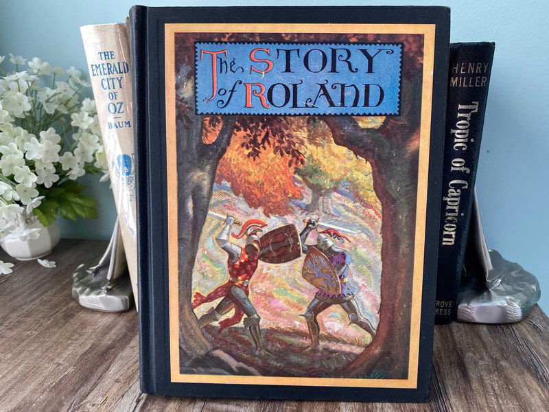 Vintage 1930 Book The Story of Roland by James Baldwin at Duckwells