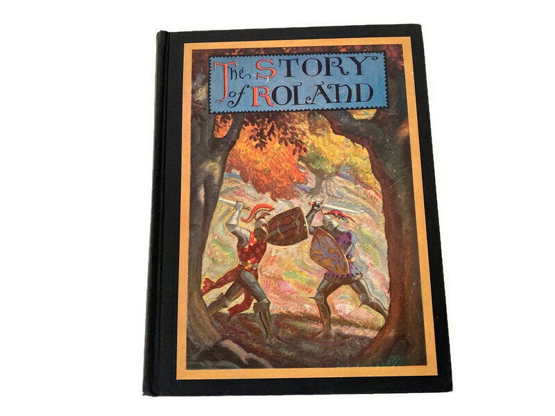 Vintage 1930 Book The Story of Roland by James Baldwin at Duckwells