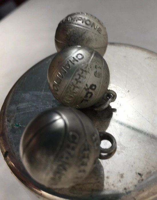 Vintage 1944 Basketball Charms - Duckwells