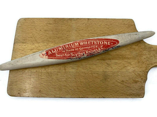 Vintage Aluminium Whetstone Made In Germany at Duckwells