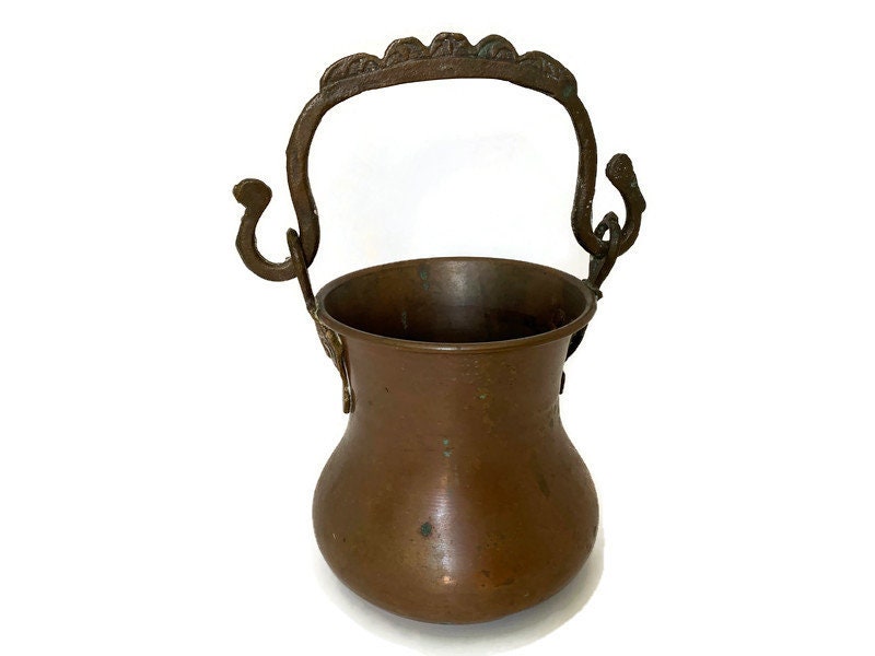 Vintage Artisan Copper Pot - Duckwells