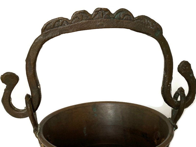 Vintage Artisan Copper Pot - Duckwells