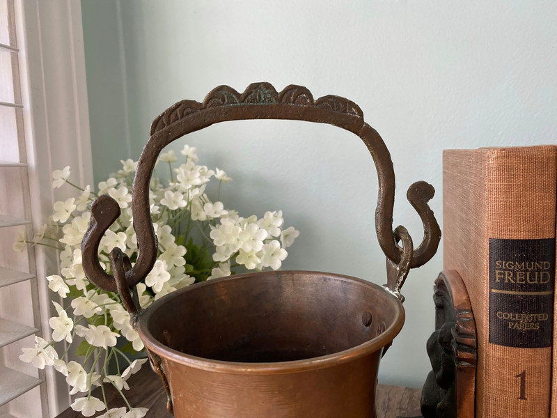 Vintage Artisan Copper Pot - Duckwells